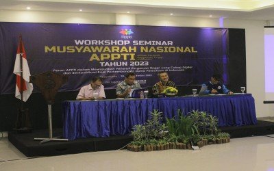 Munas APPTI Ke 4 Dibuka dengan Mars dan Hymne APPTI