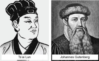 Andai Ts'ai Lun dan Gutenberg Masih Hidup